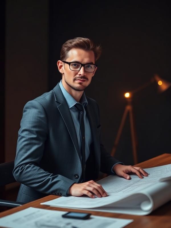 Lead architect at work